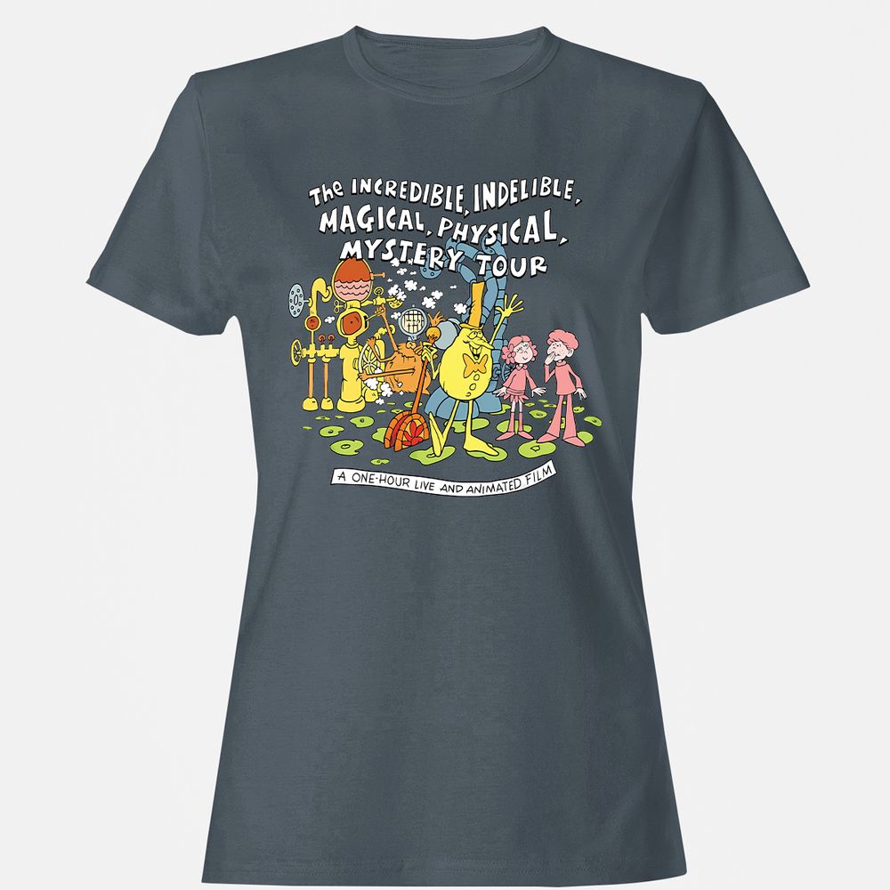 Women's T-Shirt - LQXR1VQR - Charcoal - 3