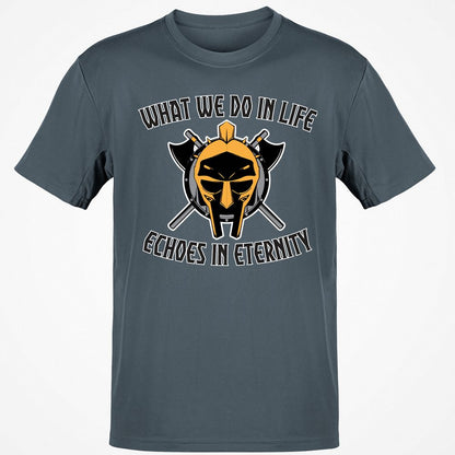 Classic Unisex T-Shirt - YQUESVSK - Charcoal - 3