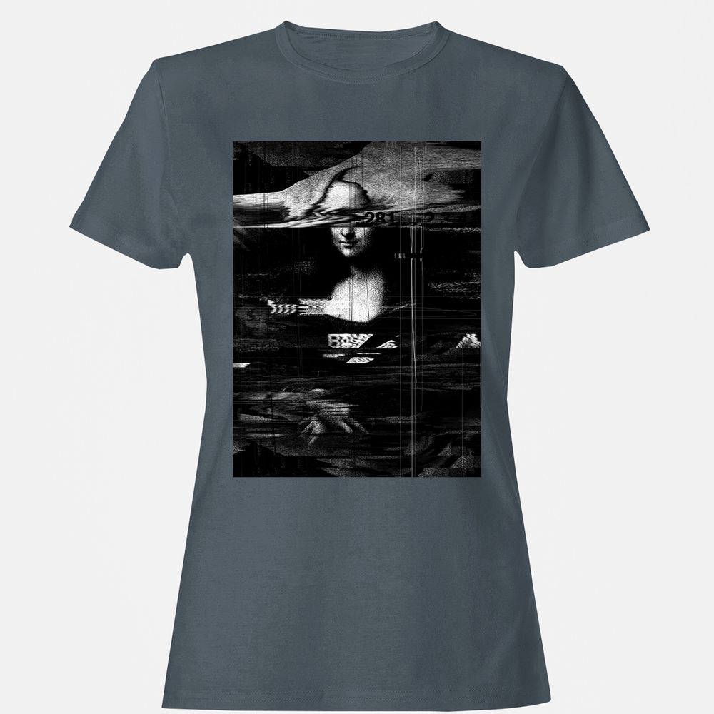 Women's T-Shirt - Y4HGMHQF - Charcoal - 3