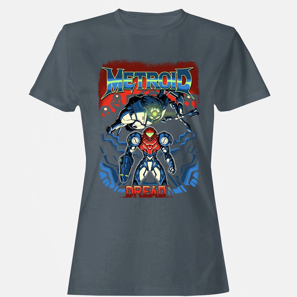 Women's T-Shirt - CQF4UJDX - Charcoal - 3