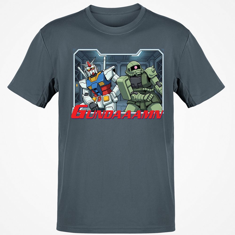 Classic Unisex T-Shirt - YGC1XBUH - Charcoal - 3