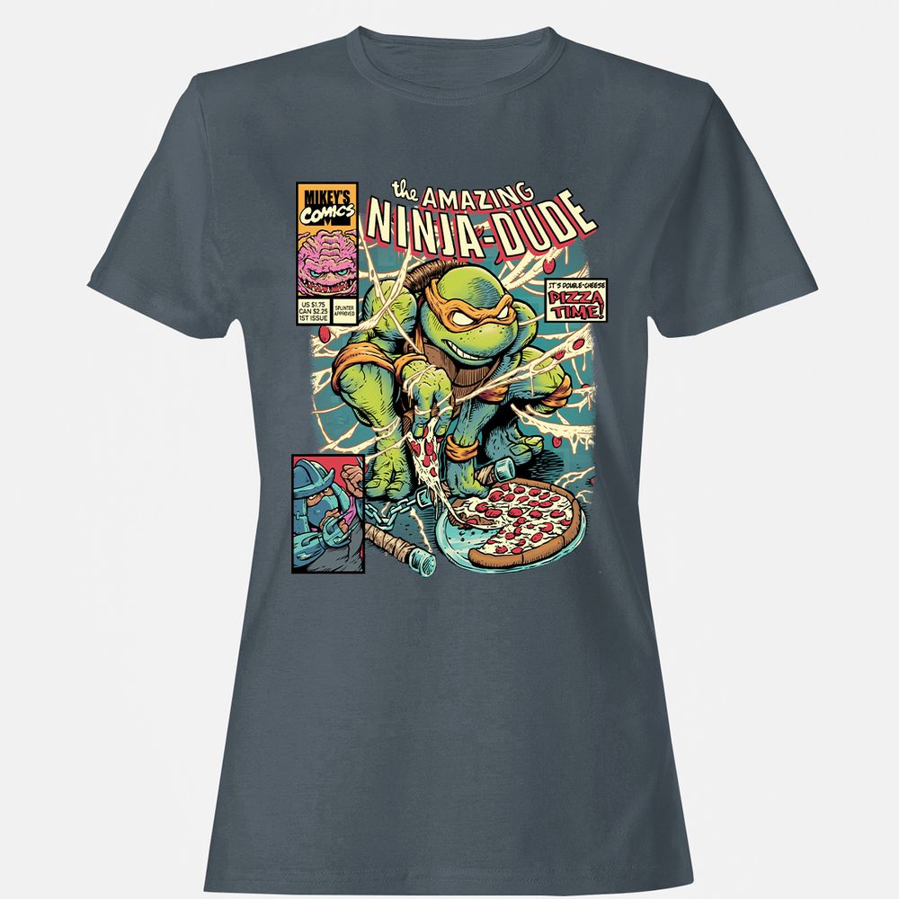 Women's T-Shirt - CWXEHK95 - Charcoal - 3