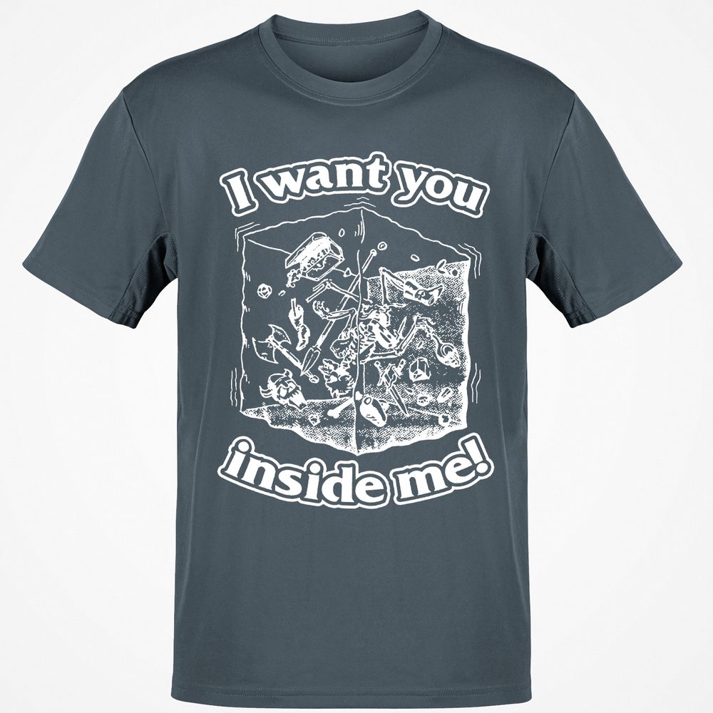 Classic Unisex T-Shirt - UE3GCHFC - Charcoal - 3