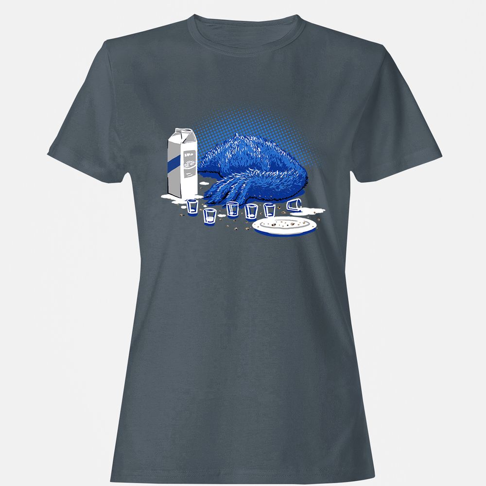 Women's T-Shirt - V5ZLYWCW - Charcoal - 3