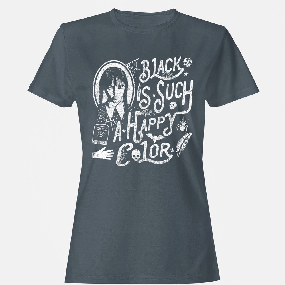 Women's T-Shirt - 7XTXK61E - Charcoal - 3