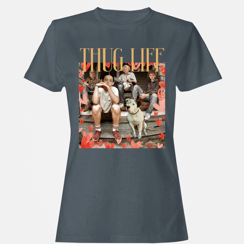Women's T-Shirt - VQSKMANH - Charcoal - 3