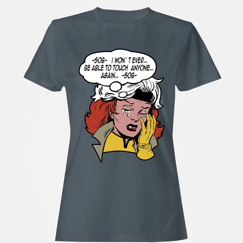 Women's T-Shirt - 5XWAR2XH - Charcoal - 3