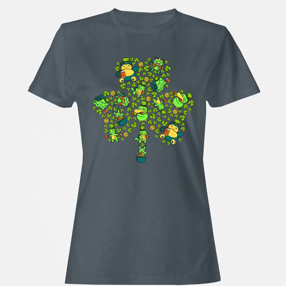 Women's T-Shirt - CRXS8AKH - Charcoal - 3