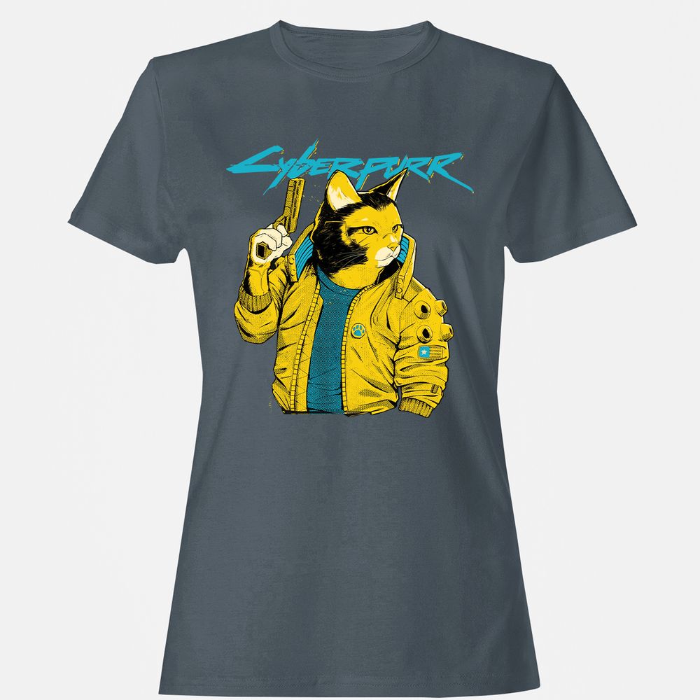 Women's T-Shirt - A5VPJGCM - Charcoal - 3