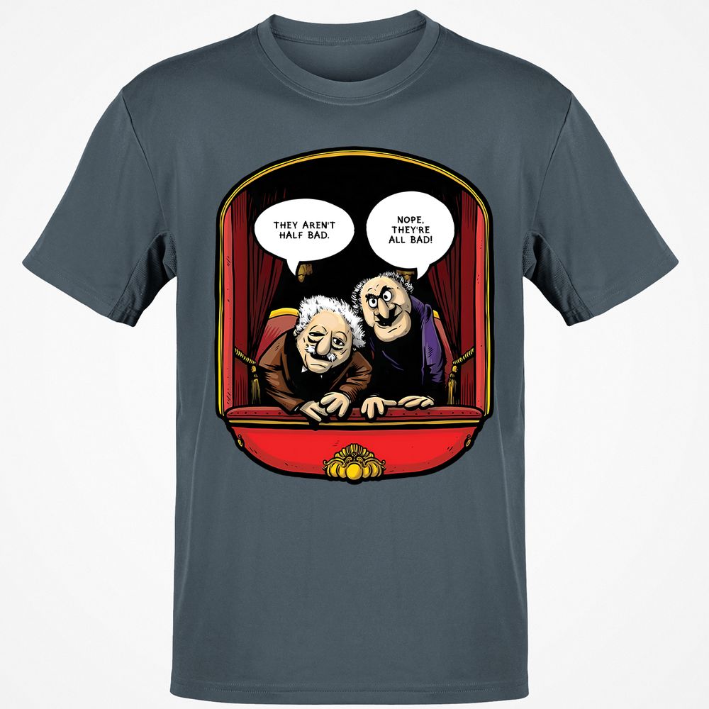 Statler and Waldorf (All Bad) - Charcoal - 3
