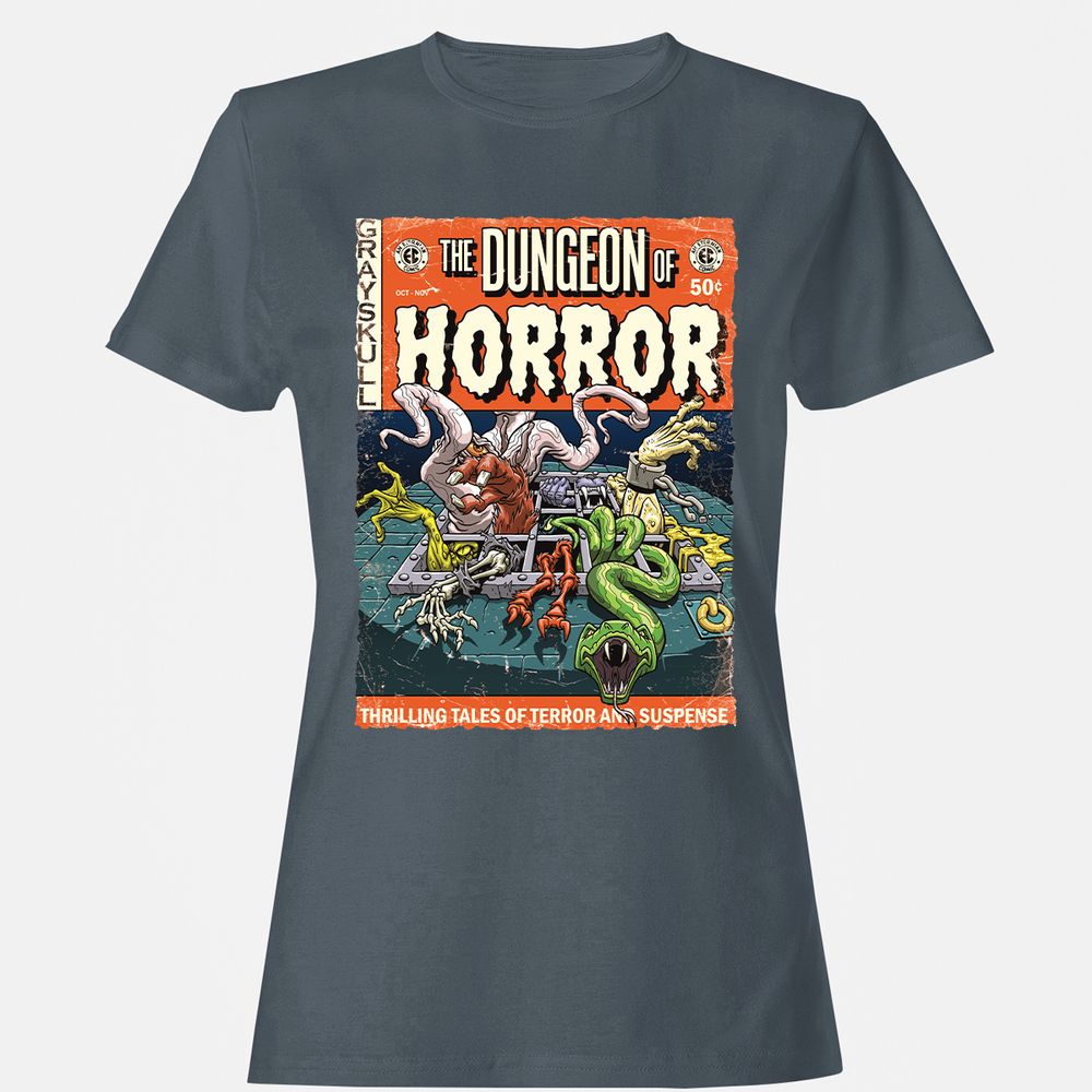 Women's T-Shirt - 2KJXS8B4 - Charcoal - 3