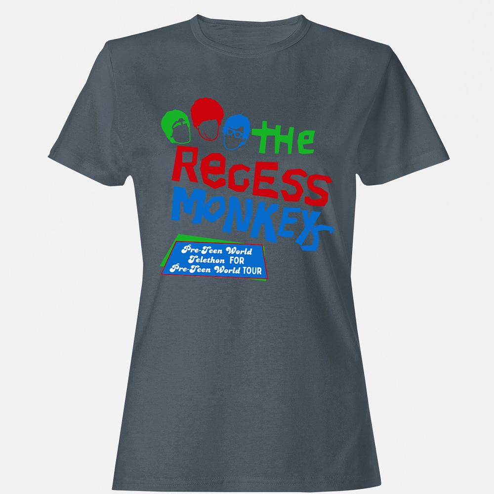 Women's T-Shirt - 65SKZWJU - Charcoal - 3