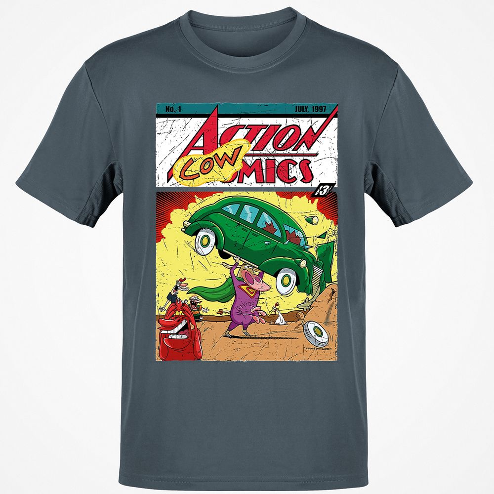 Classic Unisex T-Shirt - R2TL1YGT - Charcoal - 3