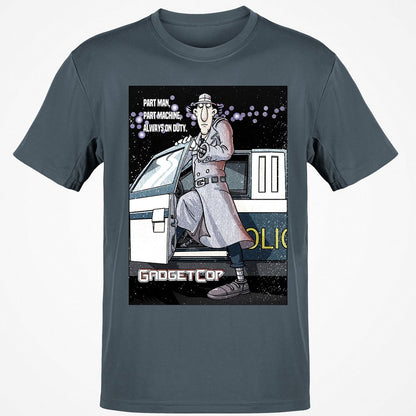 Classic Unisex T-Shirt - TKKZBK89 - Charcoal - 3
