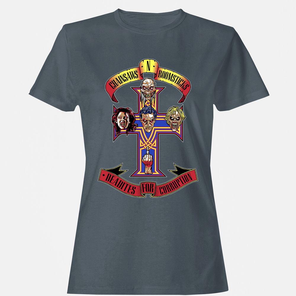 Women's T-Shirt - ANFNEJMH - Charcoal - 3