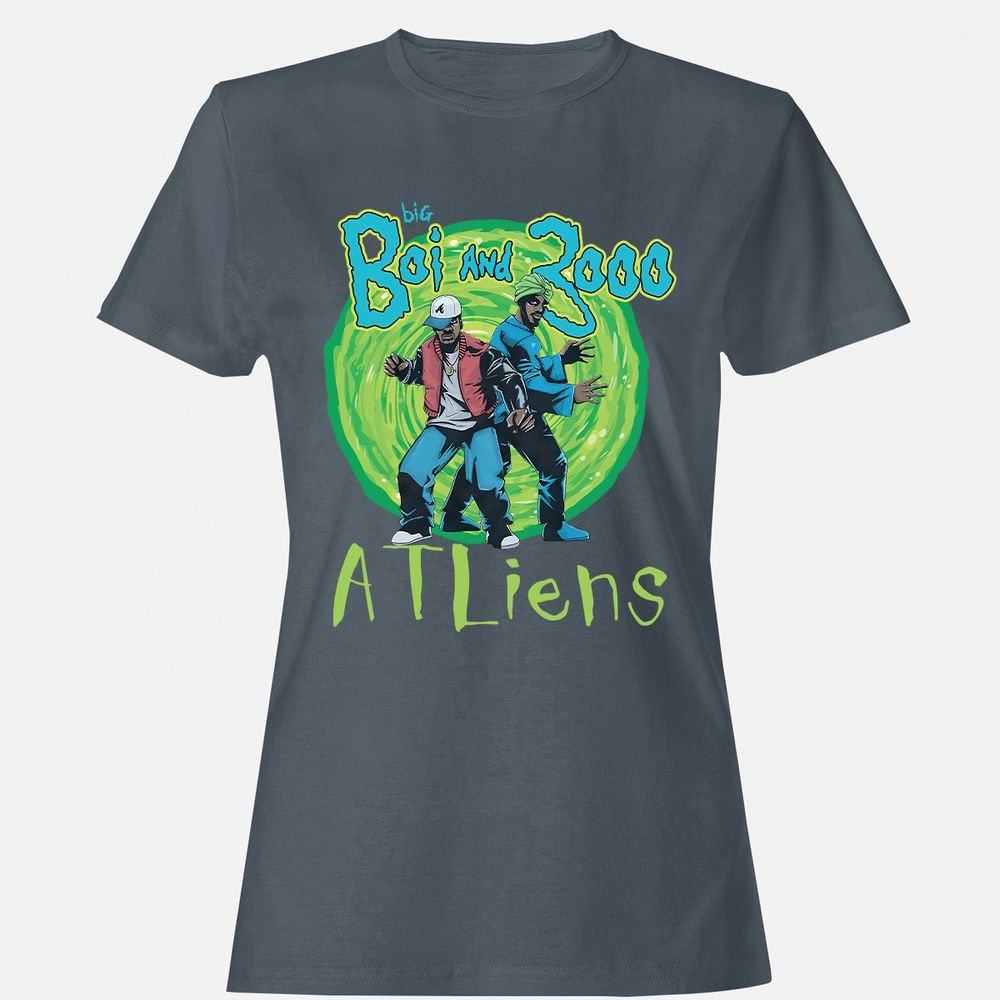 Women's T-Shirt - S1UCW2A1 - Charcoal - 3