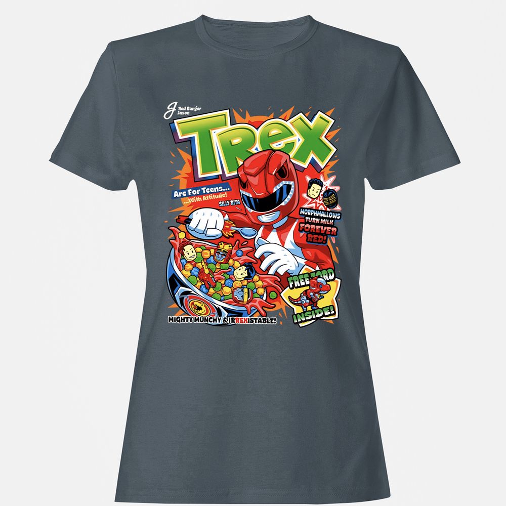Women's T-Shirt - Y3A4VTRX - Charcoal - 3