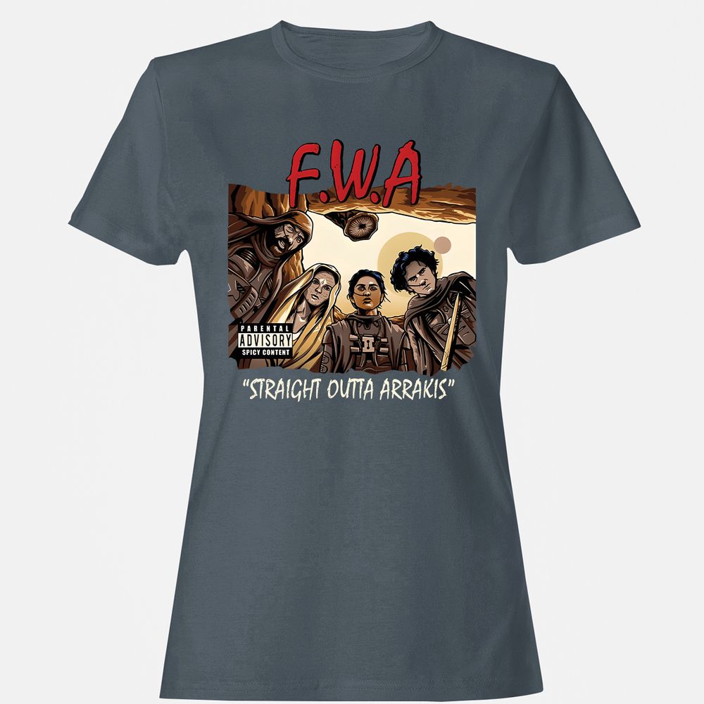Women's T-Shirt - G7ZHLE2B - Charcoal - 3