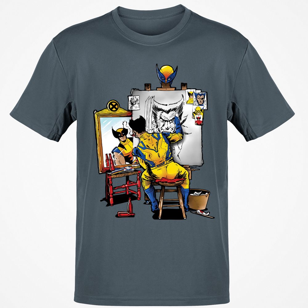 Classic Unisex T-Shirt - PVP2N566 - Charcoal - 3