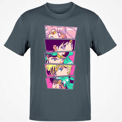 Classic Unisex T-Shirt - Q2AMUS9J - Charcoal - 3