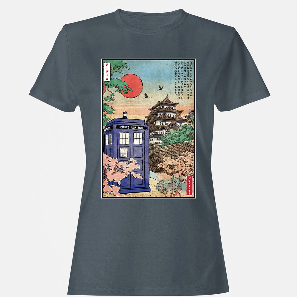 Women's T-Shirt - E193XH7Z - Charcoal - 3