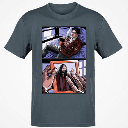 Classic Unisex T-Shirt - R5JXZW23 - Charcoal - 3