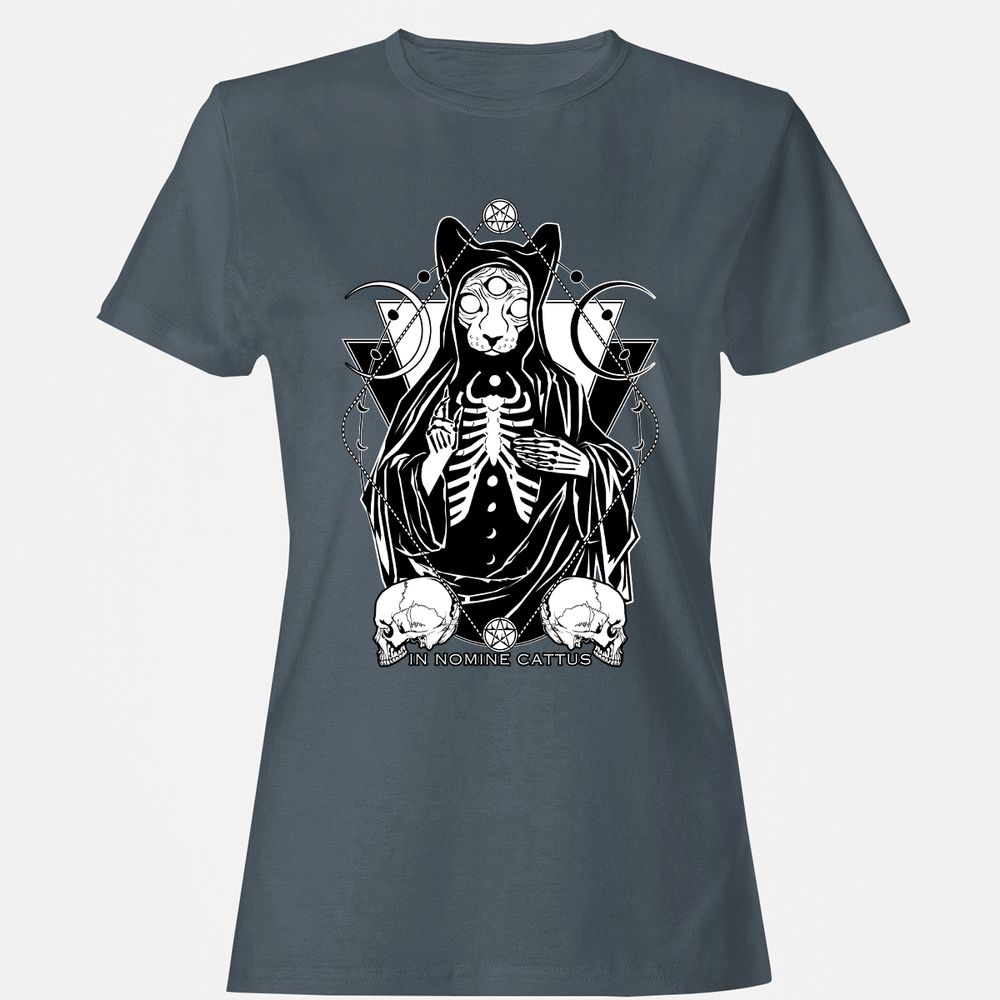 Women's T-Shirt - GCUXASKT - Charcoal - 3