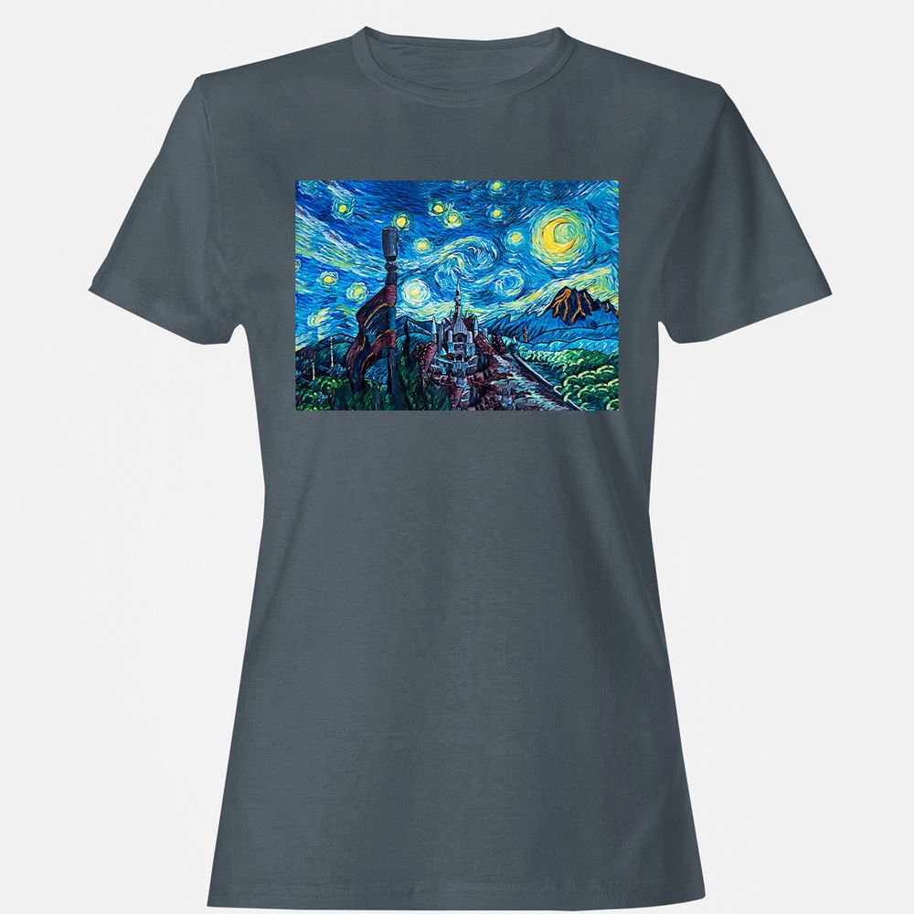 Women's T-Shirt - LH35PM3Q - Charcoal - 3
