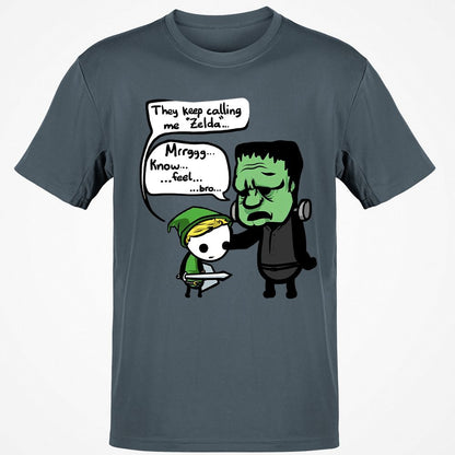 Classic Unisex T-Shirt - 45LL2QLV - Charcoal - 3