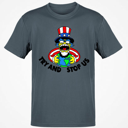 Classic Unisex T-Shirt - R5TZ3TAN - Charcoal - 3