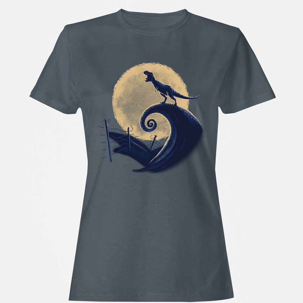 Women's T-Shirt - PUPLNJB6 - Charcoal - 3