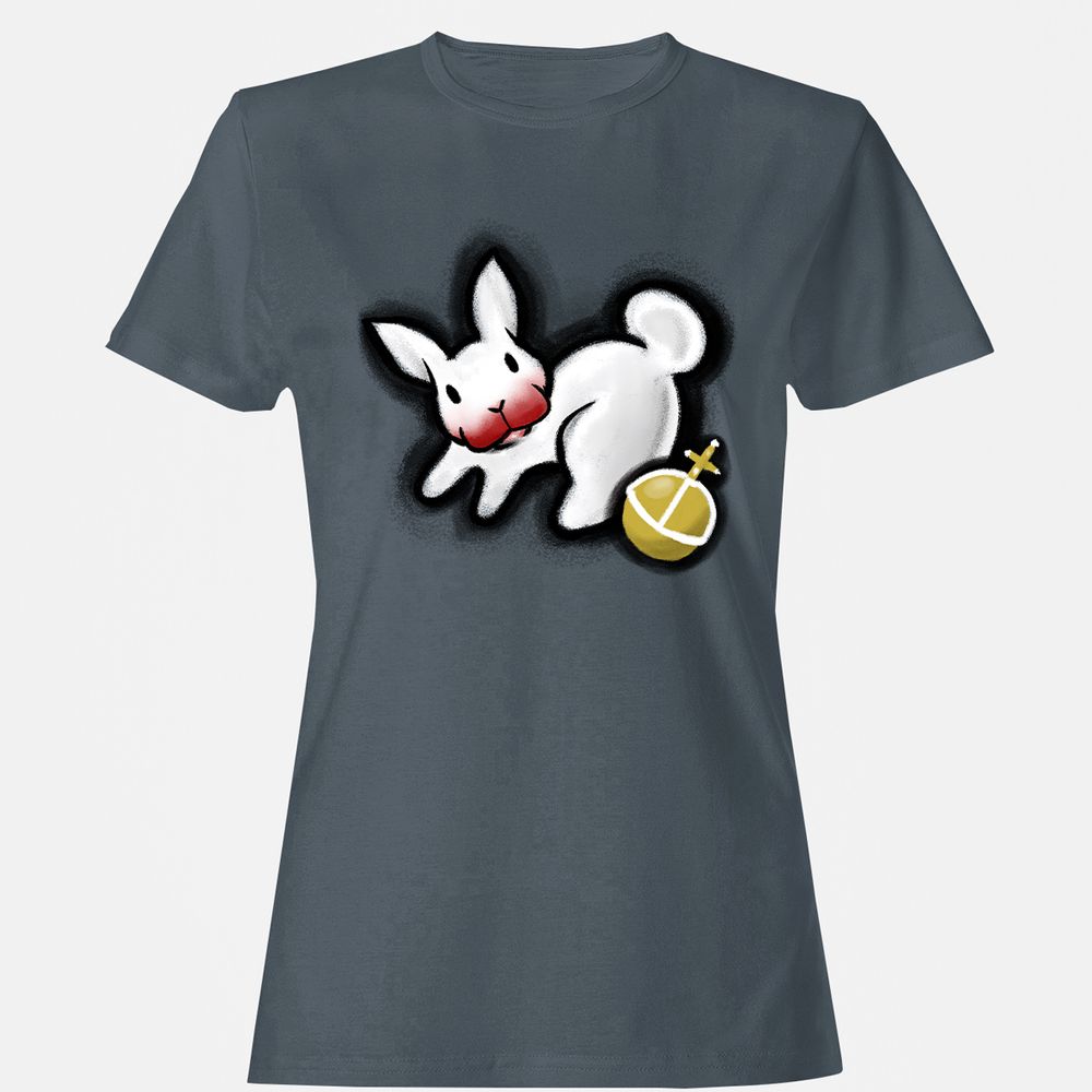 Women's T-Shirt - NVYL9YPN - Charcoal - 3