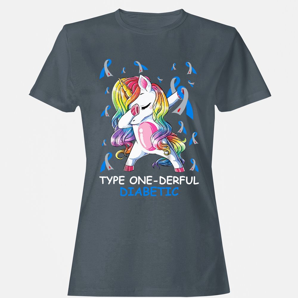 Women's T-Shirt - UQU5QRJB - Charcoal - 3