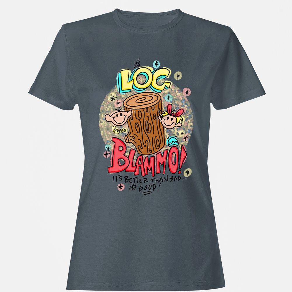 Women's T-Shirt - L86BYHK5 - Charcoal - 3