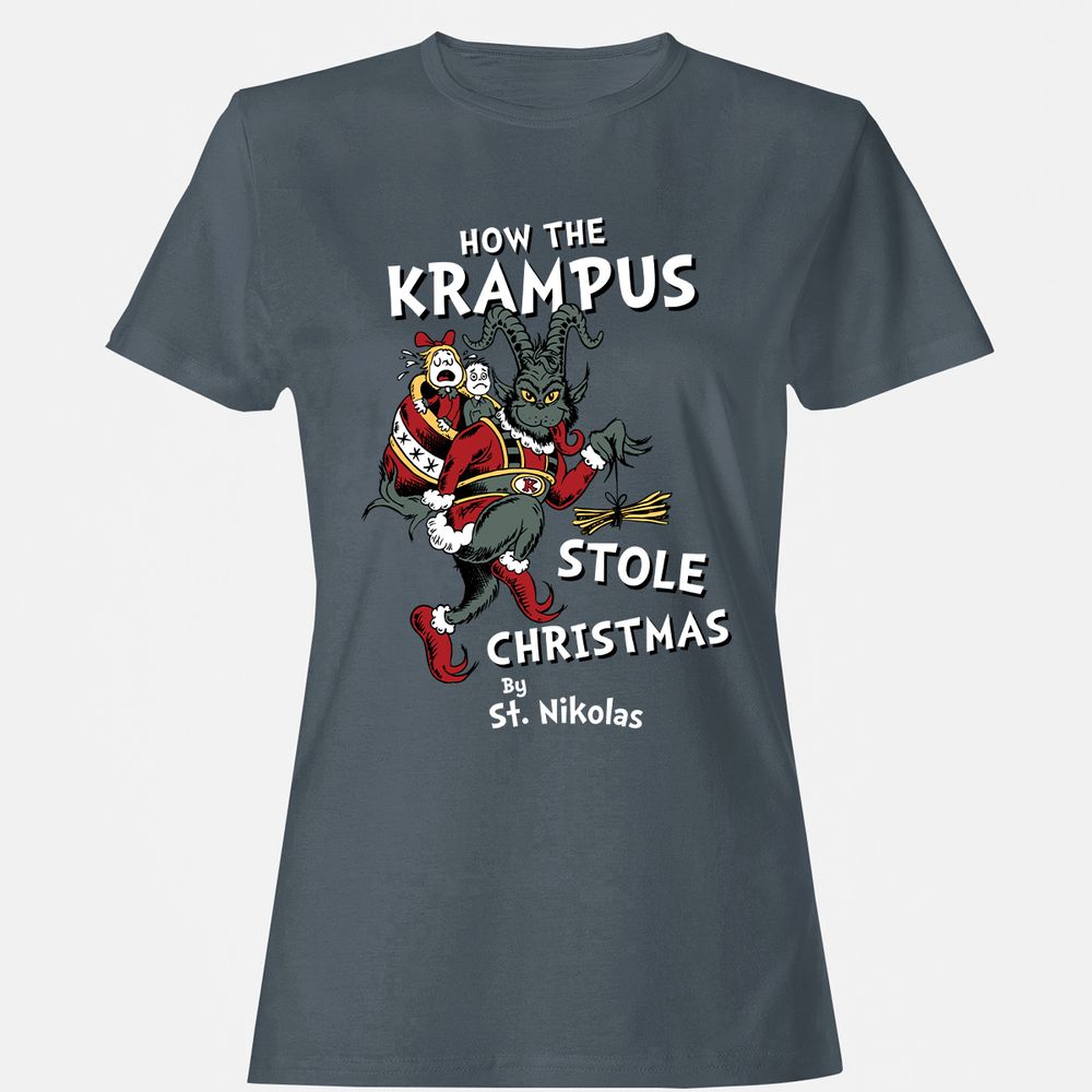 Women's T-Shirt - U7V7R2V8 - Charcoal - 3