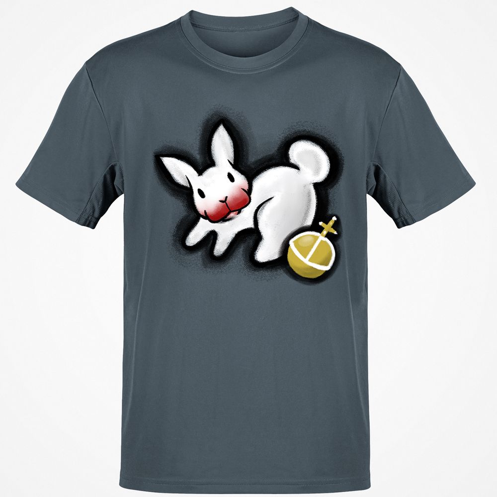 Classic Unisex T-Shirt - QQTB9W3L - Charcoal - 3