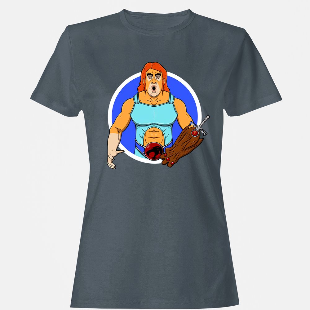 Women's T-Shirt - YRRLG583 - Charcoal - 3