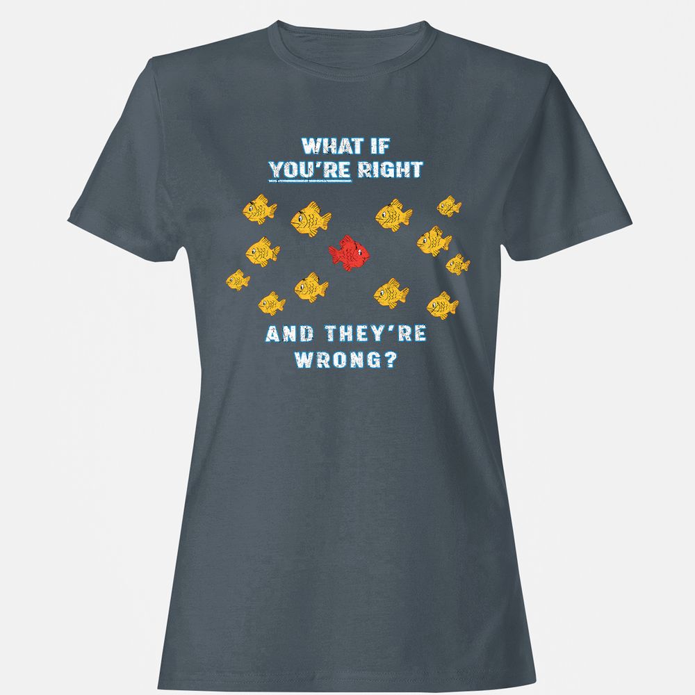 Women's T-Shirt - 6ZPULA2J - Charcoal - 3