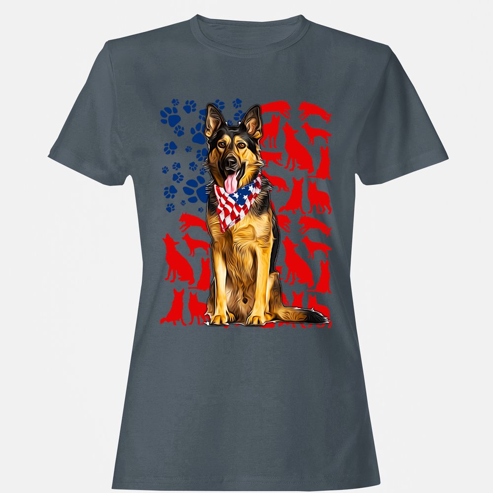 Women's T-Shirt - 9JU9H3UV - Charcoal - 3