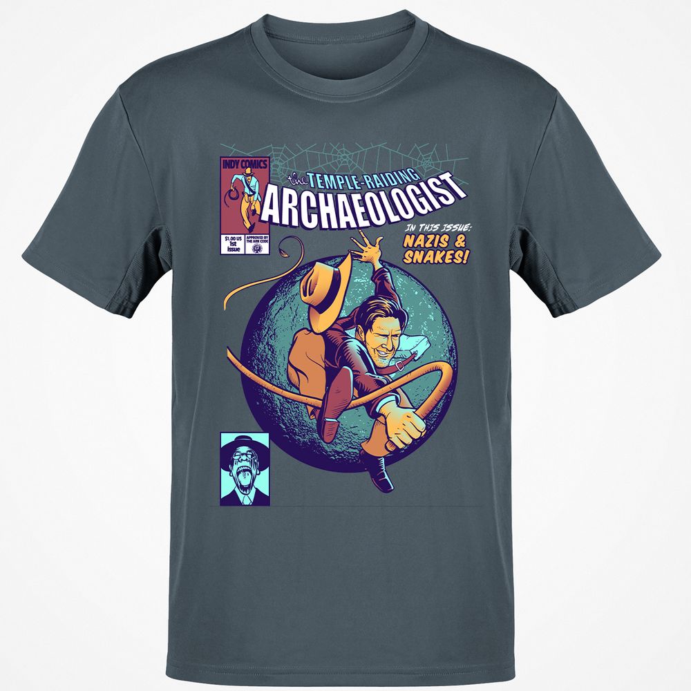Classic Unisex T-Shirt - XHTCF1WK - Charcoal - 3