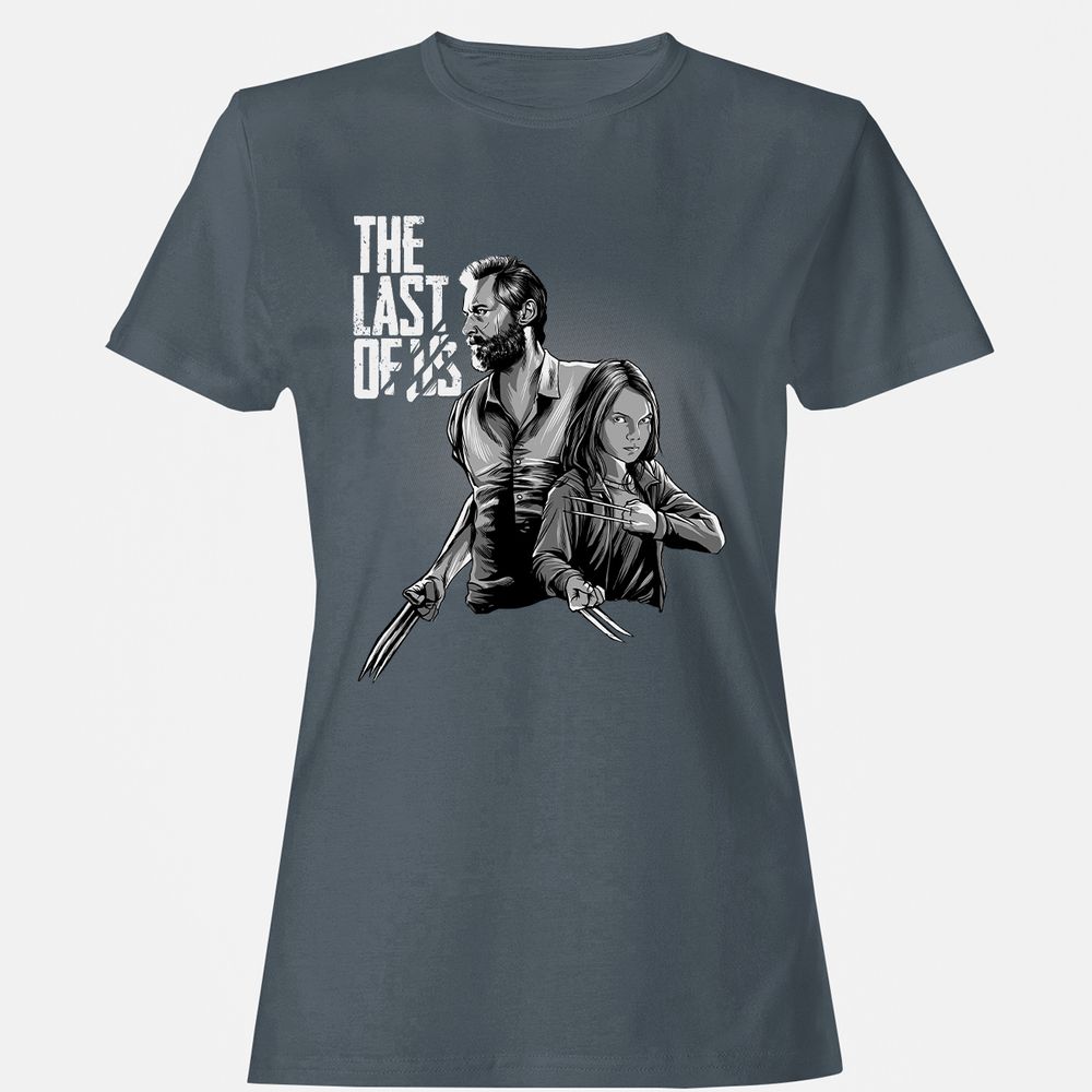 Women's T-Shirt - V5RUF2Y9 - Charcoal - 3