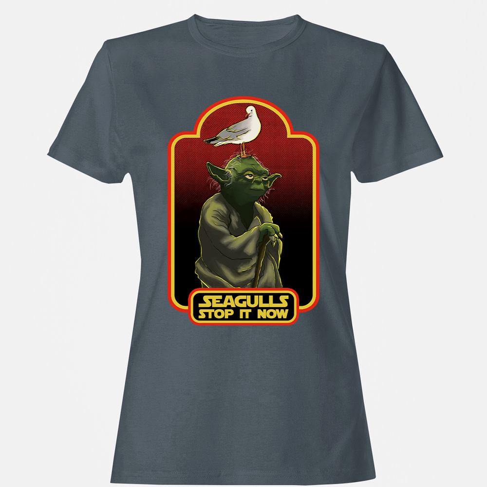 Women's T-Shirt - 83RDFYG7 - Charcoal - 3