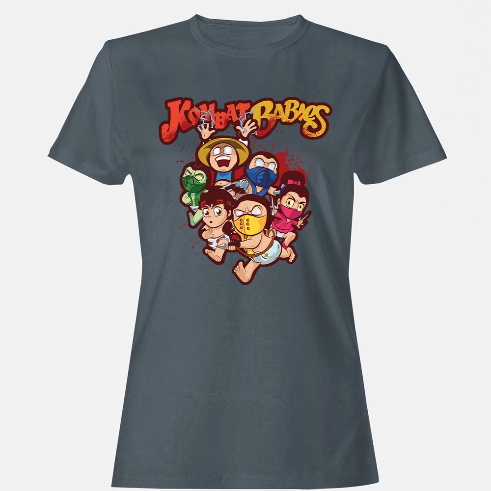 Women's T-Shirt - VMQ1F2GJ - Charcoal - 3