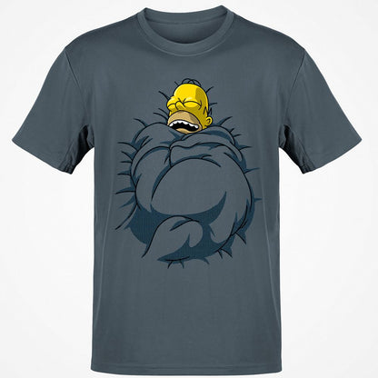 Classic Unisex T-Shirt - V4UKQNM1 - Charcoal - 3
