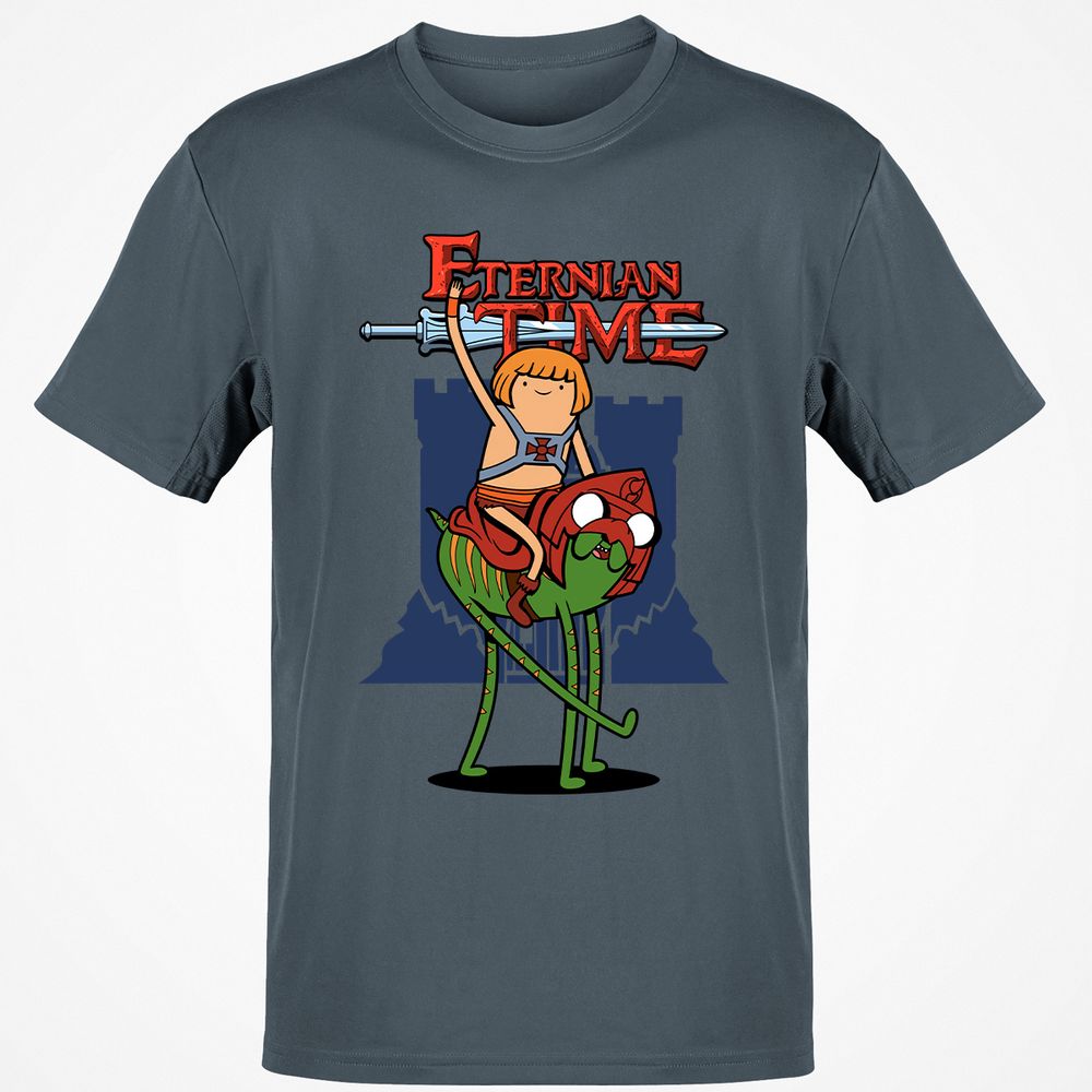 Classic Unisex T-Shirt - Q852FK5Z - Charcoal - 3