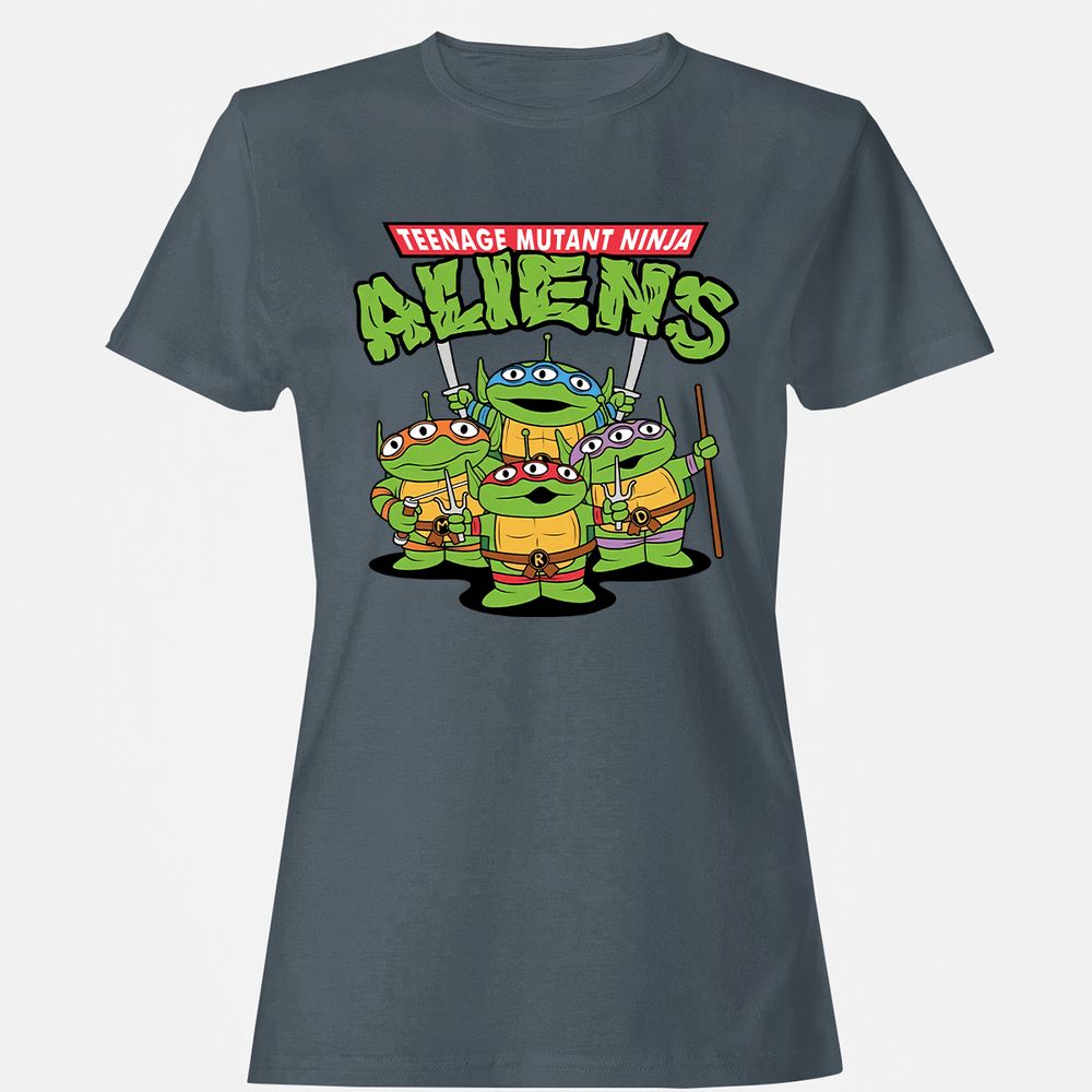 Women's T-Shirt - NX3YX5YQ - Charcoal - 3