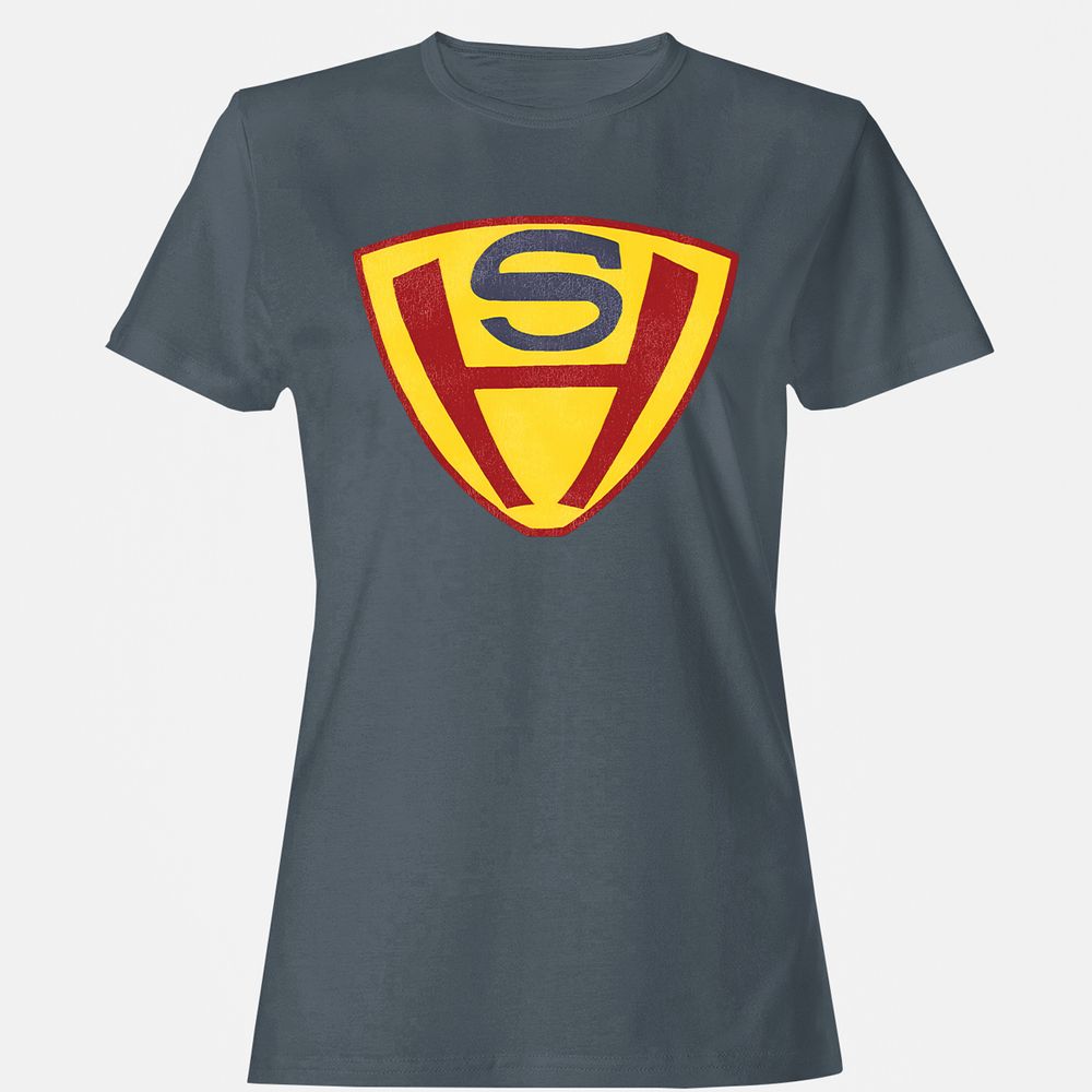 Women's T-Shirt - F3QBJ1T8 - Charcoal - 3