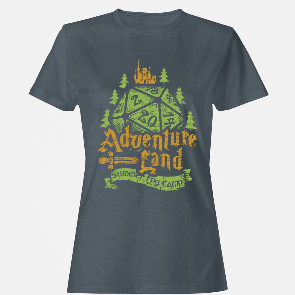 Women's T-Shirt - B2BQWGDC - Charcoal - 3