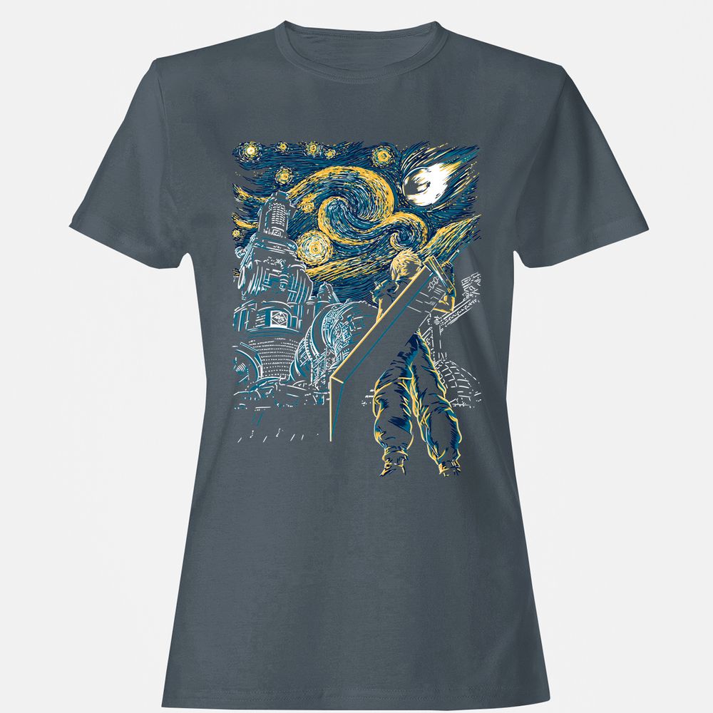 Women's T-Shirt - RFRL4QWJ - Charcoal - 3