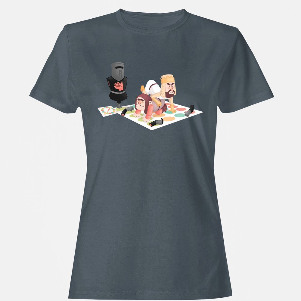 Women's T-Shirt - 3JSAEHRU - Charcoal - 3